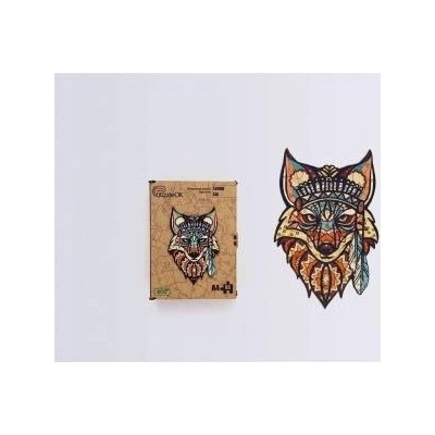 PuzzleOK Wooden puzzles eco 65 Lesny fox A4