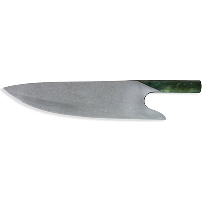 Güde Solingen Kuchársky nôž THE KNIFE JADE DAMASCUS 26 cm, zelený, Güde