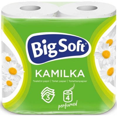 Big Soft Kamilka 3-vrstvový 4 ks