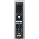 Diaľkový ovládač Saba SA40S77A11, SA32S77A11, SA24S56A11, SA24S56A11, SA40S67A9, SA32S67A9, SA24S46A9