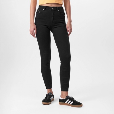 Calvin Klein Jeans Дънки Calvin Klein Jeans 010 High Rise Skinny Jeans - ZZ003 BLACK