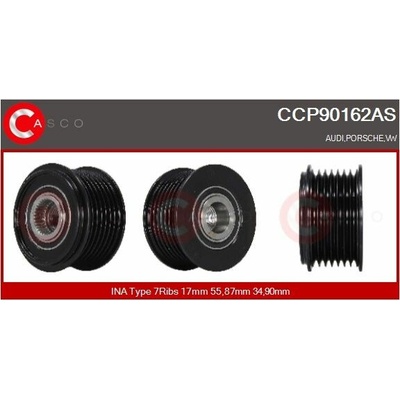 Řemenice, generátor CASCO CCP90162AS