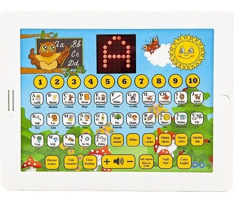Teddies Detský tablet múdre sovy