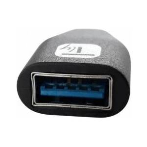 Techly Adapter USB-C M to USB-A F, black