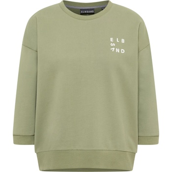 ELBSAND Дамски пуловер ELBSAND Women's Parvin Jumper - Green Leaf (117-3704-0414)