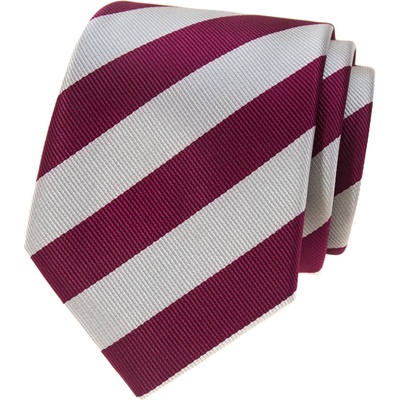 Avantgard Kravata Lux 561-22496 bordó/šedá – Zboží Mobilmania