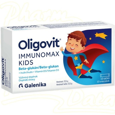 Galenika Oligovit Immunomax Kids 10 x 2,25 g