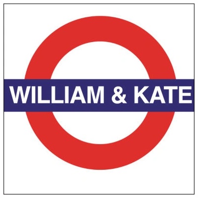 Plakát čtverec Ikea kompatibilní William and Kate - Tube