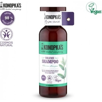 Dr. Konopka certifikovaný bylinný posilňujúci šampón na oslabené vlasy 500 ml