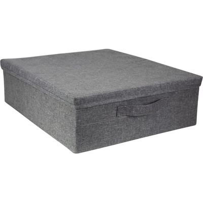 Bigso Soft Storage úložný box pod postel 46 cm 16 cm 55 cm šedá