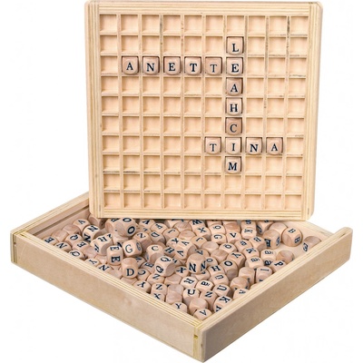 RAPPA Small Foot Drevená hra Scrabble