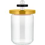 Alessi Кухненски буркан за съхранение 100 COLLECTION, 1л, жълт, стъкло, Alessi (ALES161001)