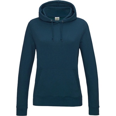 Just Hoods dámska mikina s kapucňou JH001F Airforce Blue