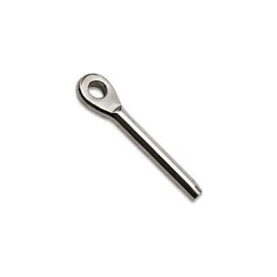 Nerezová lanová koncovka s okem Lano - průměr: 4 mm