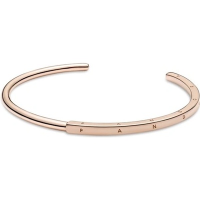 PANDORA Pevný náramek Rose s I-D profilem a logem 1 589493C00-1