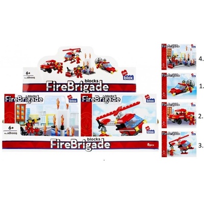 Alleblox FireBrigade 98-104ks/4druhy - 3