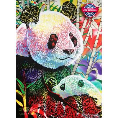 Anatolian - Puzzle Rainbow Panda - 1 000 piese