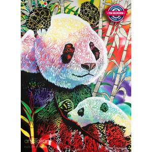 Anatolian - Puzzle Rainbow Panda - 1 000 piese