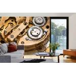 DIMEX ART Самозалепваща се флизелинова фототапета античен хронометър 375 x 250 см