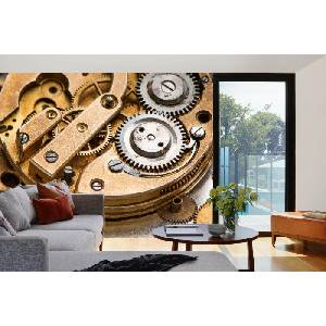 DIMEX ART Самозалепваща се флизелинова фототапета античен хронометър 375 x 250 см
