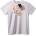NOONEBRAND Тениска Абстрактни Лица Арт - M, White