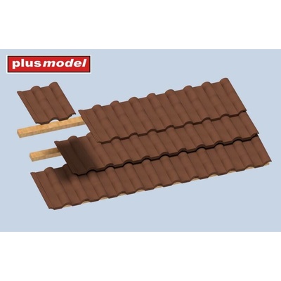 Plus Model Roof tiles corrugated 84 pcs 1:35