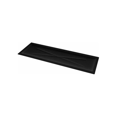 Černá odkapávací miska pod sušák na nádobí pro skříňku 80 cm