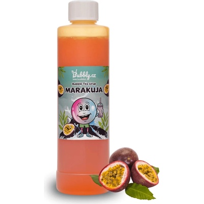 Bubbly Domácí Bubble Tea Sirup marakuja 0,6 kg