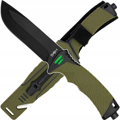 Taktický BSH Adventure N-327A Drop Point Kresadlo Survival Rozbíjač Skla
