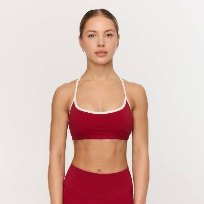 GymBeam Спортен сутиен Varsity Red L