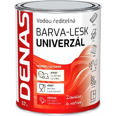 Denas Univerzál lesk 0,7 kg Červenohnedá