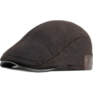 HARAHU Мъжка беретка ne-26156 - Кафява/xl kp26156