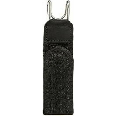 Pásek pásek černý bez unisex spony 2 ks
