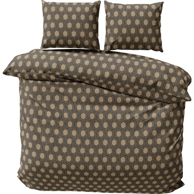 Kvalitex satén obliečky LUXURY COLLECTION CARERO béžové 140x200 70x90