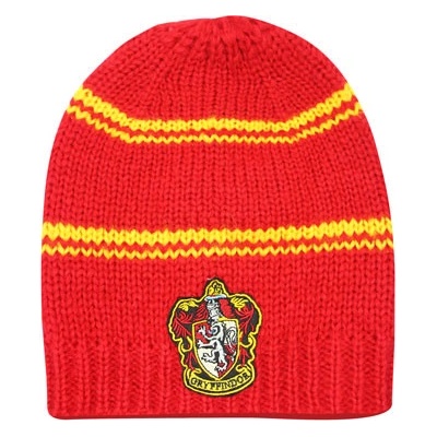 Distrineo pletená čepice Harry PotterNebelvír červená / žlutá