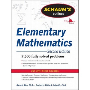 Schaum's Outline of Review of Elementary Mathematics | Philip Schmidt (ISBN: 9780071762540)