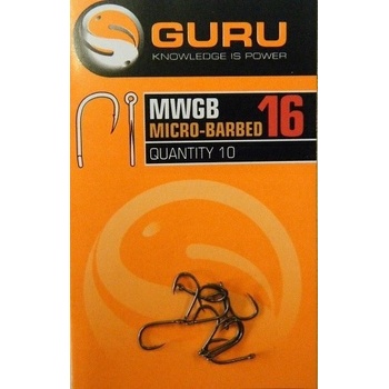 GURU Háčiky s protihrotom MWG Wide Gape Hooks veľ. 10 10 ks