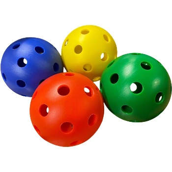 S-Sport Цветна топка за флорбол s-sport un-100