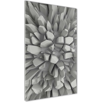 Vertikálny foto obraz sklenený Abstrakcie 3D 50x100 cm