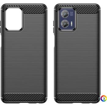 Image 1 of Motorola Moto G73 5G Удароустойчив Carbon Fiber Калъф и Протектор