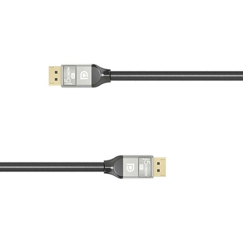 j5create Кабел j5create JDC43, от DisplayPort(м) към DisplayPort(м), 2m, черен, 8K@60Hz (JDC43)