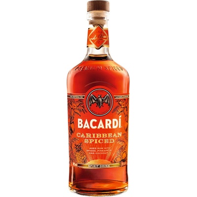 Bacardi Caribbean Spiced 40% 0,7 L (holá láhev)