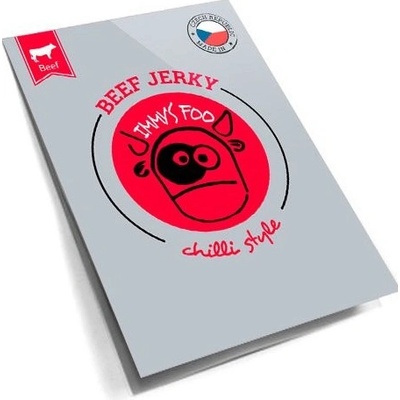 Jimmy's Food Sušené maso Jerky Chilli 25 g