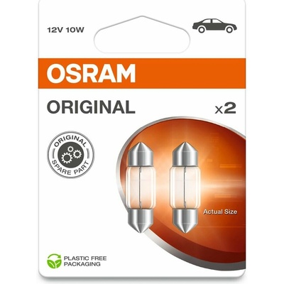 Žiarovka, osvetlenie vnútorného priestoru ams-OSRAM ORIGINAL 6438-2BL