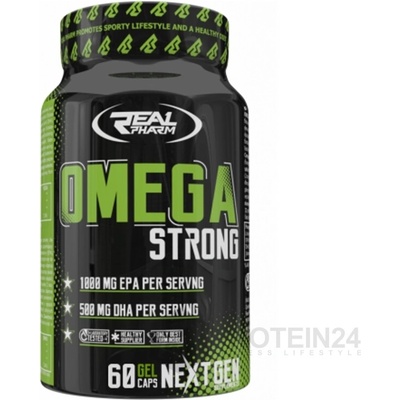 Real Pharm Strong Omega 3 60 kapslí