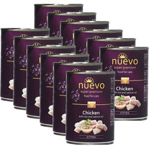 nuevo Консерва NUEVO CAT Kitten Chicken 12 x 400 г