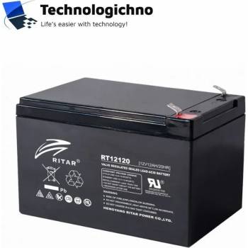 Ritar Оловна батерия RITAR RT12120 12V/12Ah терминал2 (RITAR-RT12120)