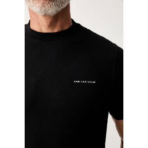 Karl Lagerfeld тениска basic мъжка от памук с еластан (563221.755042) - answear - 173,87 лв