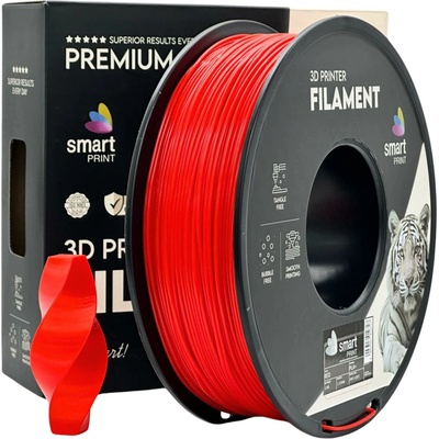 Smart Print PLA+ červený 1,75mm 1kg
