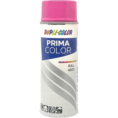 Dupli Prima Akrylový Lak v Spreji RAL 4003 Ružová Lesklá 400ML